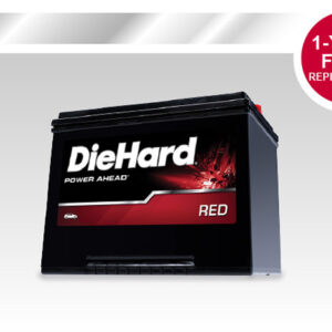 12 volt 74 Amper DieHard Akü