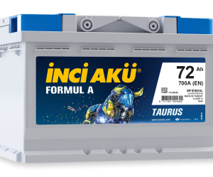 12 Volt 72 Amper İnci Akü